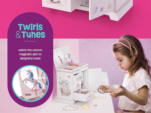 Twirls and turns with music best gift for cute kids