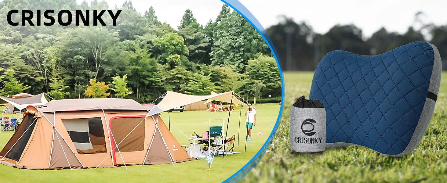 Camping Pillow with Cover