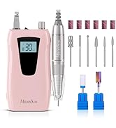 MelodySusie Entry-Level Clip-On Rechargeable Nail Drill, SC320D 30000RPM Essential E-File with LC...
