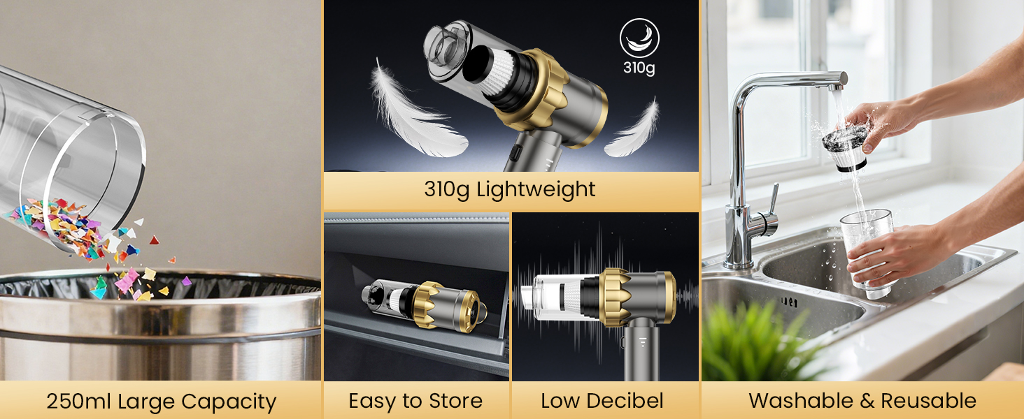 Car Vacuum Portable Cordless