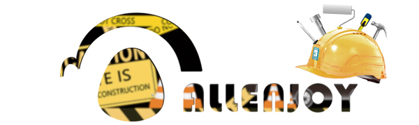 Allenjoy Under Construction Site Themed Birthday Party Backdrop