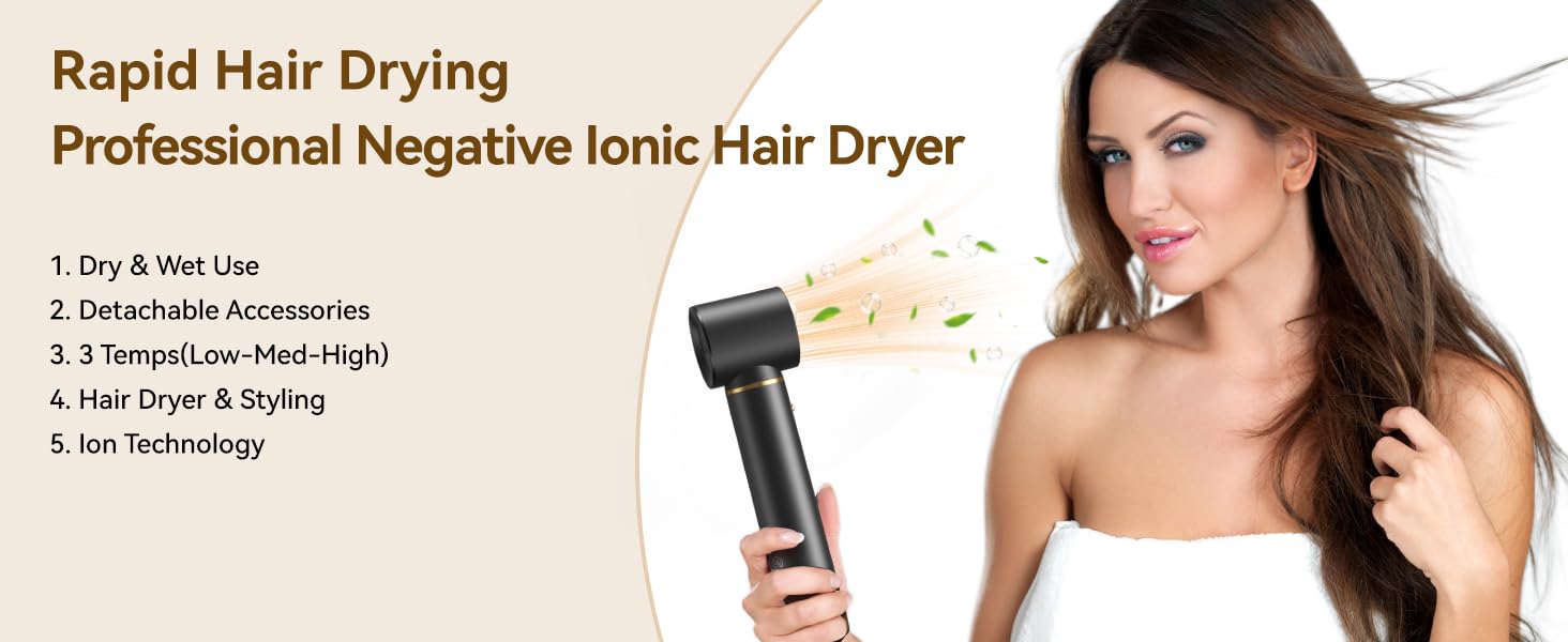 5 in 1 hair dryer brush