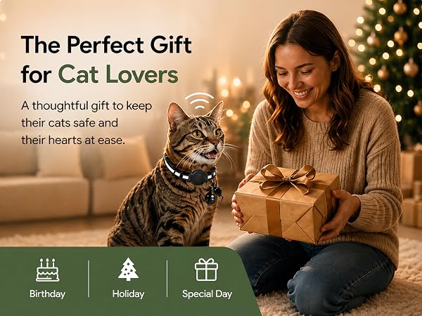 Pet Tracker,GPS Collar for Cats