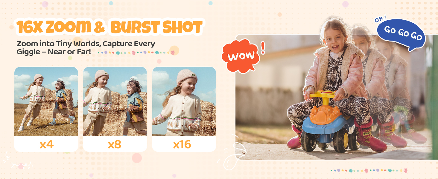 Kids Camera Instant Print