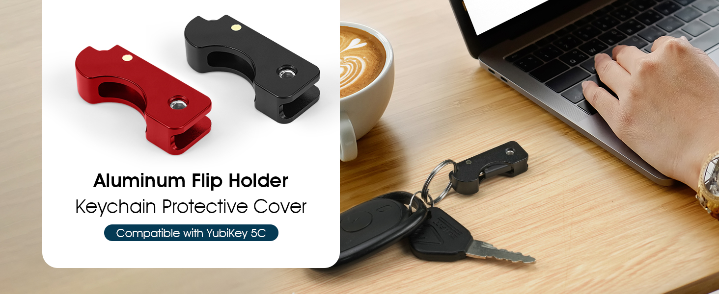 yubikey 5C case holder alumium full protect
