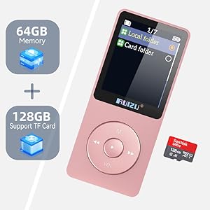 música reproductor mp3 &amp; mp4 players with bluetooth ipod classic small running music player for kids