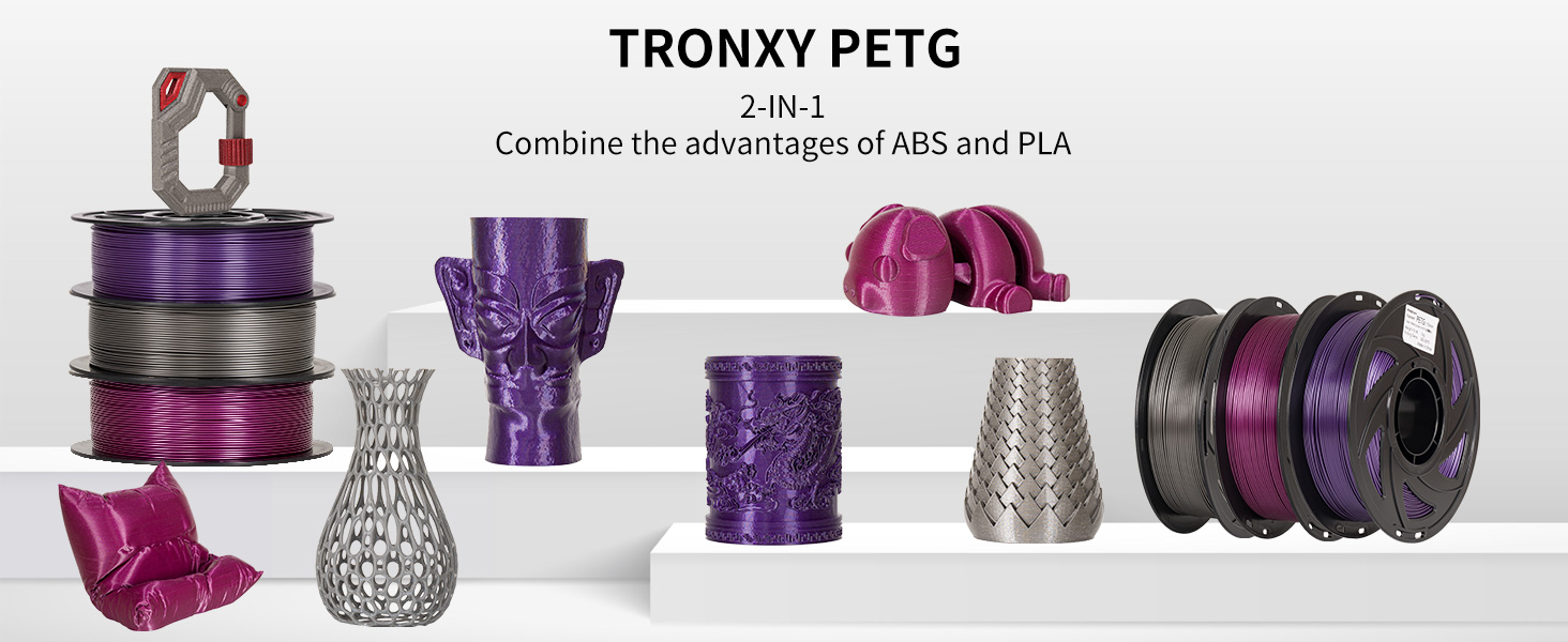 tronxy 3d printer filament petg