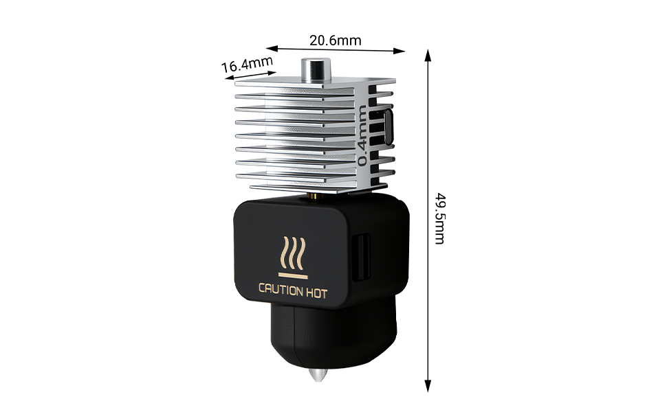 3 Pack A1 Mini/A1 Hotend Print Head Hot End Kit