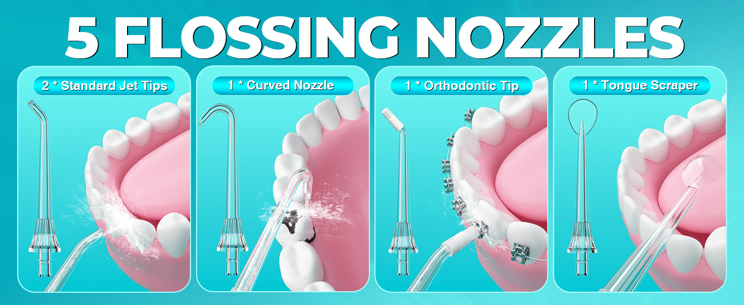flossing nozzles