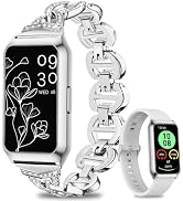 GADIXY Smart Watch,Fitness Tracker Watch 7 Day+ Battery with Heart Rate/Step Counter/Calories/spO...