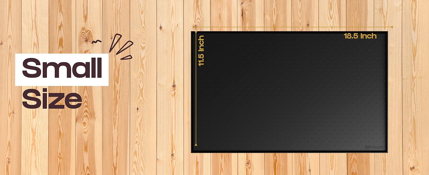 Dog food mat