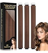 Little Overnight Heatless Hair Curler to Sleep in, Heatless Curls Satin Velvet Overnight Flexi Bl...