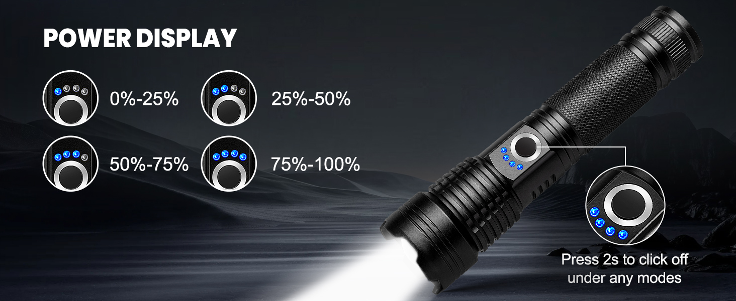 rechargeable flashlights