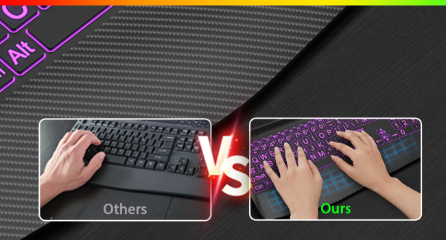 wrist rest keyboard