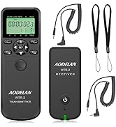AODELAN Camera Wireless Shutter Release Timer Remote Control for Canon EOS R, ROS RP, EOS RA, R6,...