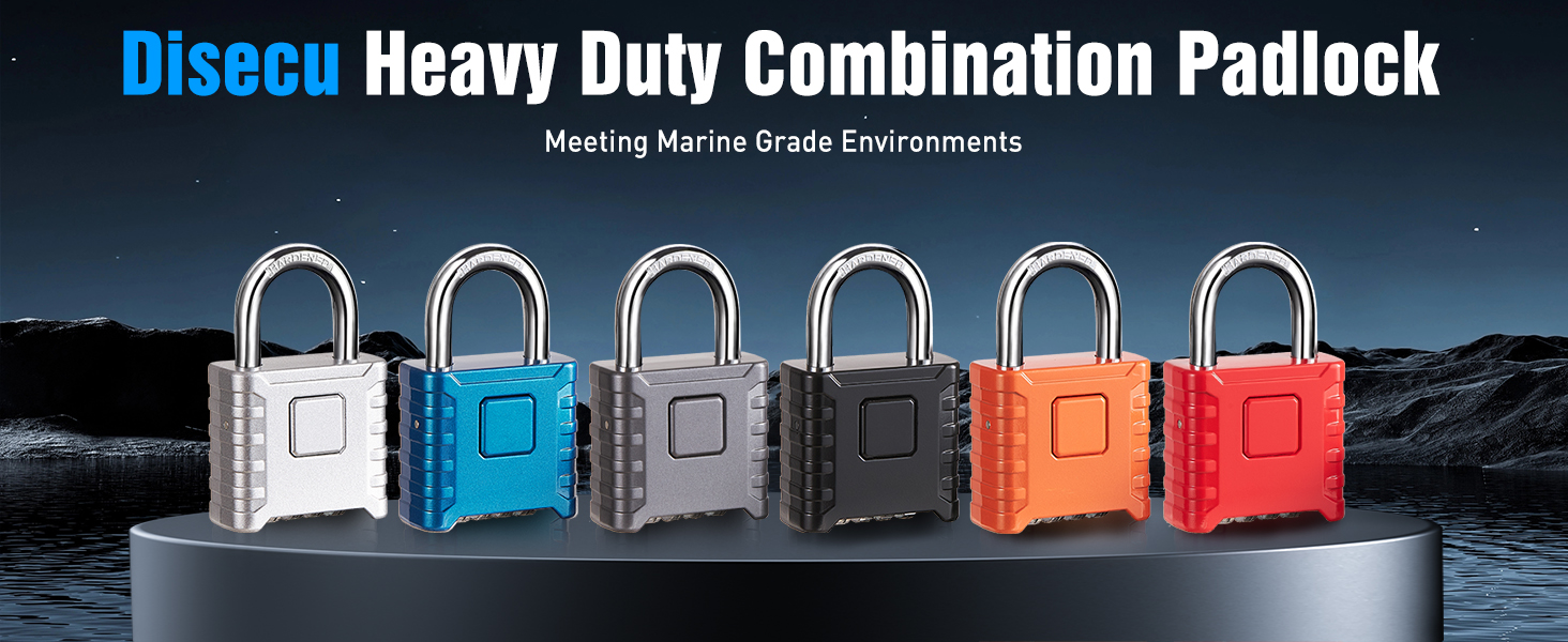 Heavy duty combination lock