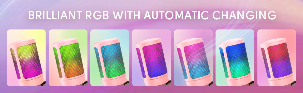 gaming mic with RGB
