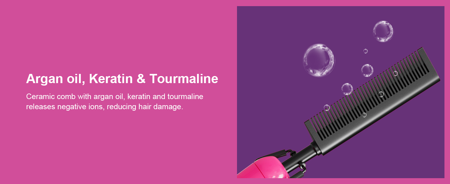 electric pressing comb 500 degree for black women hair