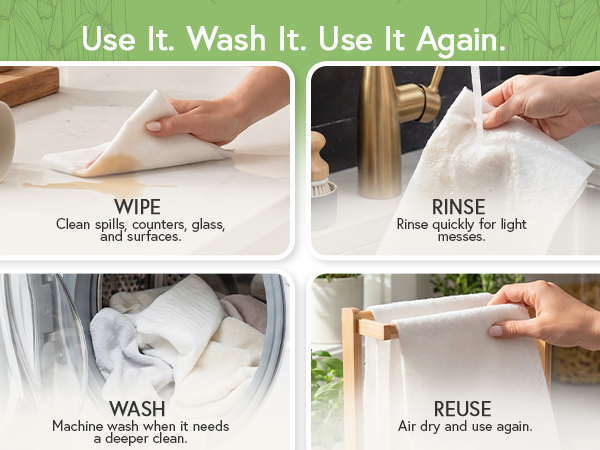 Reusable Paper Towels
