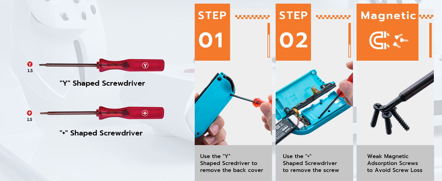 STEP 1 STEP 2