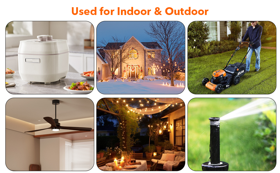 short extension cord with switch