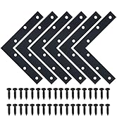 SAYAYO L Brace, 150x150mm / 6" x 6" Metal L Mending Plate L Flat Plate Bracket Stainless Steel Ri...