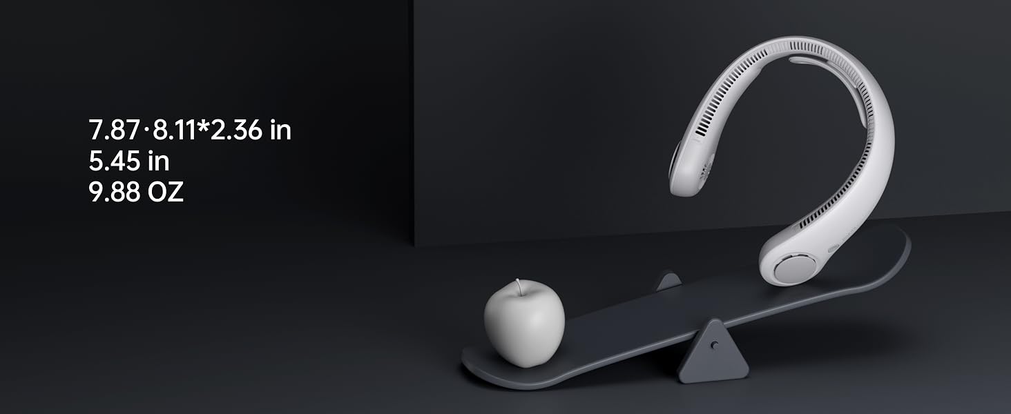 neck fan portable neck wearable fan