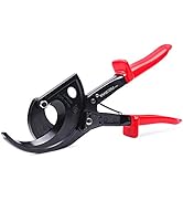 Yangoutool Ratcheting Cable Cutters and Heavy Duty Aluminum Copper Ratchet Wire Cutter for Cuttin...