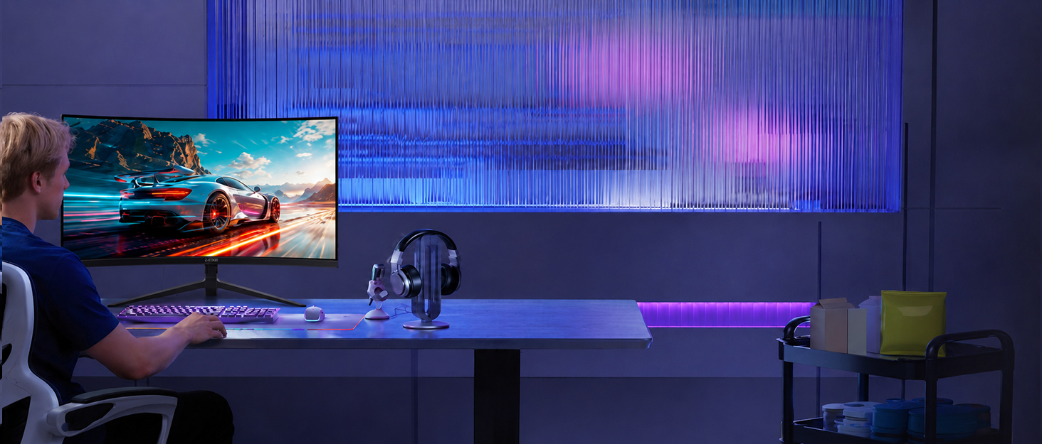 gaming monitor computer monitor curved monitor zedge z-edge