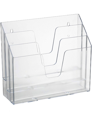 pocket display brochure wall mount hanging pamphlets folders file holder desktop portrait wall mount