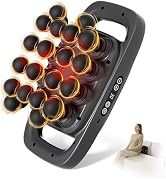 Shineforu 20-Head Massage Gun, 30 Intensity Levels 3 Modes, Deep Tissue Massager with 50KG Force ...