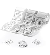 NIIMBOT 3 Roll Labels for B1/B1 Pro/B2/B2 Pro/B21/B21 Pro Label Maker,Assorted Sizes Label Paper ...