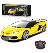 AEROQUEST Lamborghini Remote Control Car, 1:24 Scale Electric Sport Racing Hobby Toy Car Lamborgh...
