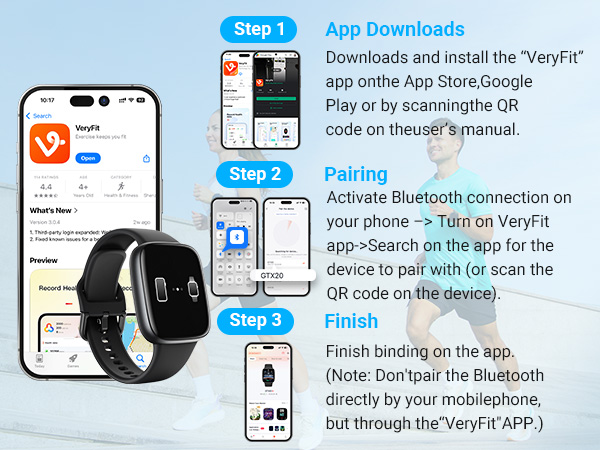 very fit pro watch