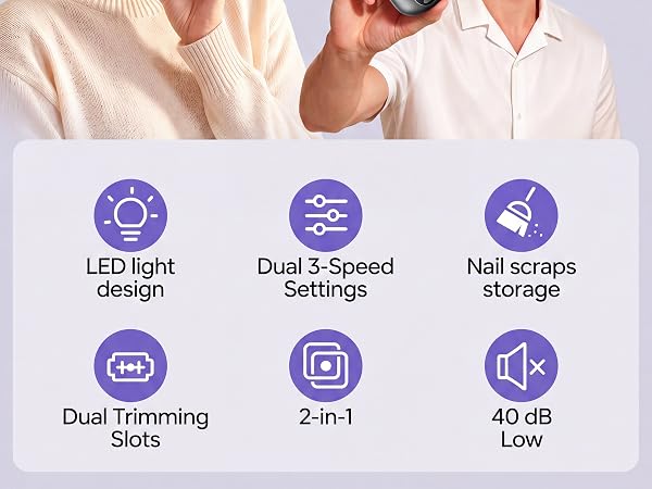 Automatic Electric Nail Clipper
