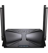 WiFi 6 AX3000 Wireless Internet High Speed Smart Router with 5dBi High-gain Antennas, Dual Band G...