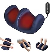 Foot and Calf Massager with Heat, Shiatsu Kneading Foot Massager for Pain Relief, Deep Tissue Mas...
