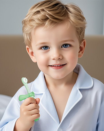Training Toothbrush for 0-3 Years Old Baby