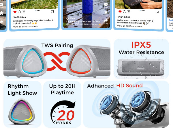 bluetooth speakers
