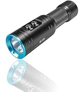 JatureClets Dive Light, SF-L03 Scuba Diving Flashlight with 3 Modes, 100m Waterproof Diving Flash...