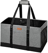 WONDAY Extra Large Foldable Grocery Tote Bag With Handles for Storage, Picnics, Beach, Pool, Laun...