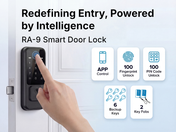 Keyless entry door lock