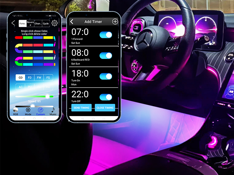 Under Dash light strip