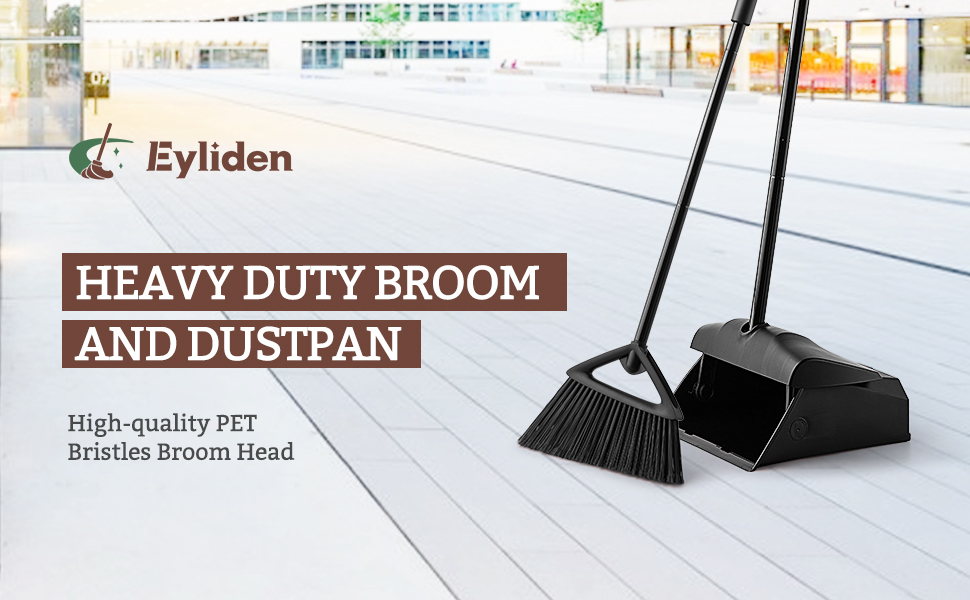 broom and dustpan