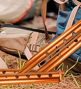 6 aluminum tent stakes - 12.6&amp;#34; beach canopy tent stakes heavy duty ground stakes heavy duty