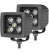 Auto Power Plus LED Cubes, 2Pcs 50W 3 Inch LED Pods Off Road Driving Lights Square LED Work Light...