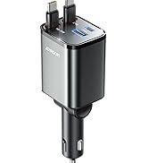Retractable Car Charger 4 in 1