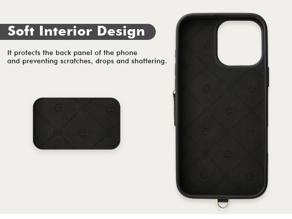 for iphone 16 pro max wallet case with wrist strap