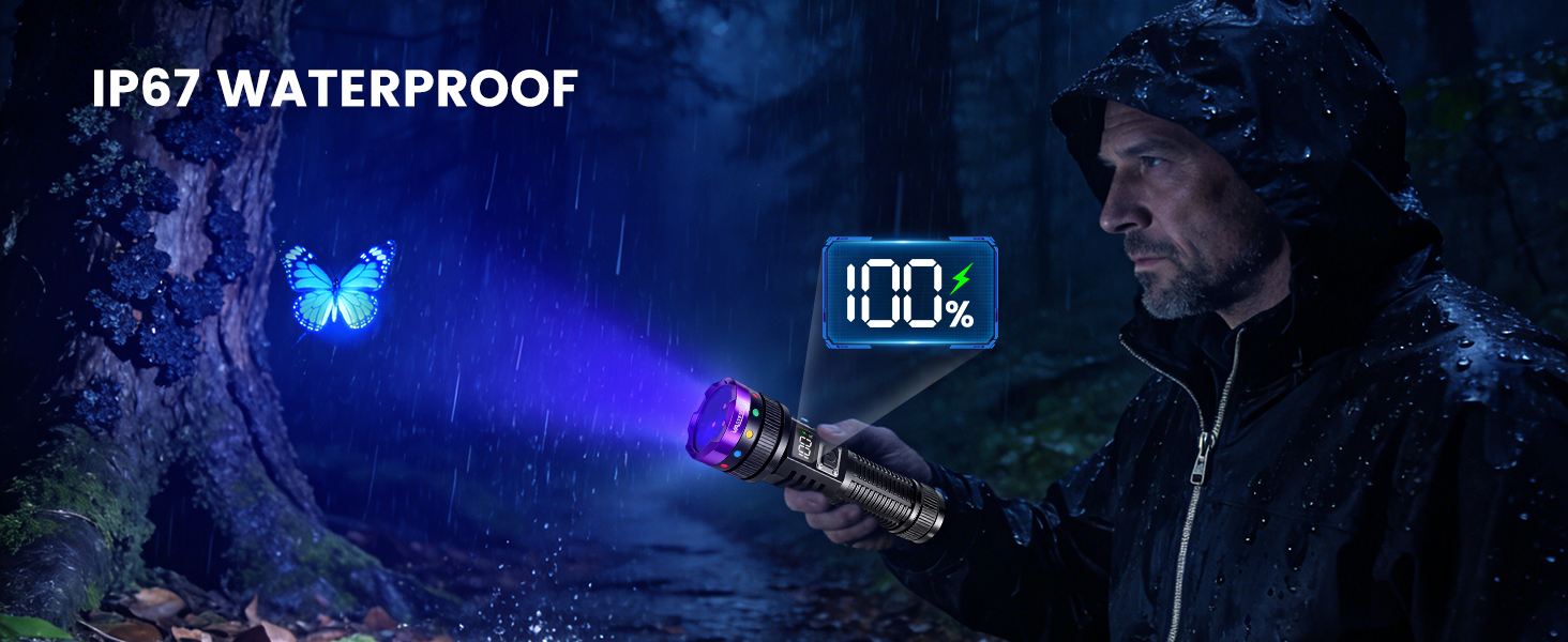 365 nm uv flashlight