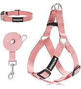 No Pull Dog Harness - Adjustable Step-in Harness &amp; Leash Set for Small, Medium, Large Dogs - Esca...
